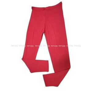 𝅺RED Pull On Leggings for Kids or Teens or Petite Body Size - Size S